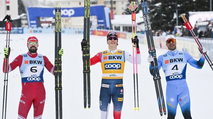 Офицер Уральского округа Росгвардии завоевал серебро в спринте на этапе КМ по лыжным гонкам