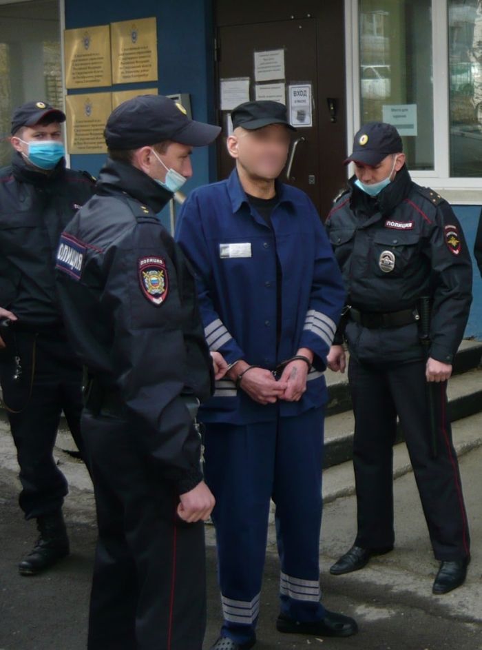 Обвиняемый. Фото: пресс-служба СКР по Свердловской области