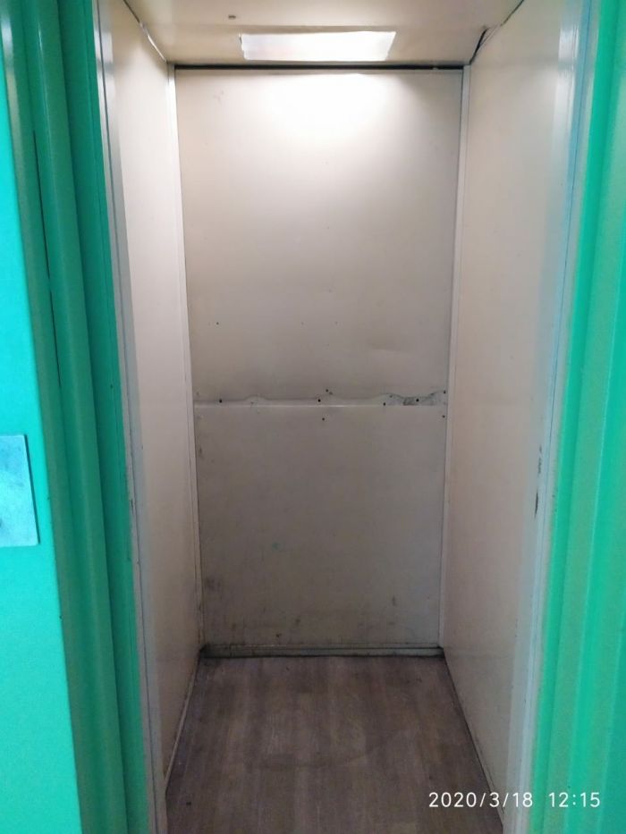 Лифт в доме по улице Степана Разина,67 в городе Сарапуле. Фото: Предоставлено жильцами дома