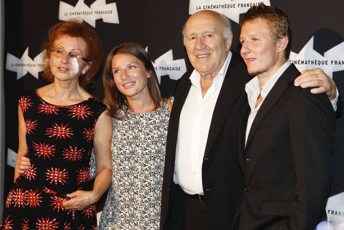 Мишель Пикколи с семьей, 2013 год. Фото: globallookpress.com