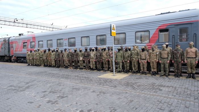 Бойцы нижнетагильского ОМОН Росгвардии вернулись домой из зоны спецоперации на Донбассе