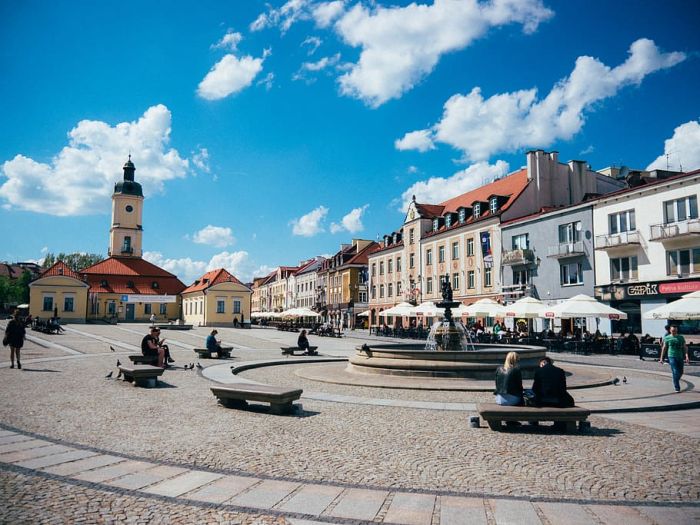 Площадь в исторической части польского Белостока. Фото: piqsels.com