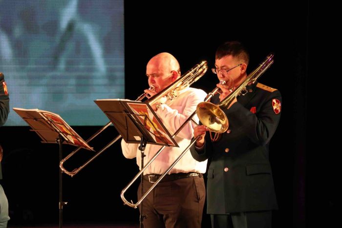 Оркестр Уральского округа Росгвардии дал отчетный концерт в Екатеринбурге