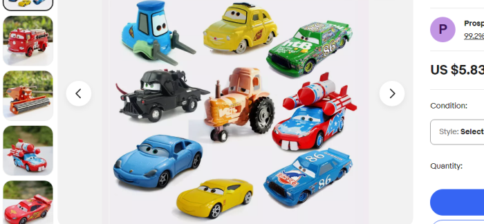 Cars. Фото: eBay