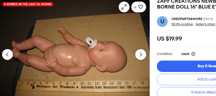 Baby Born. Фото: eBay