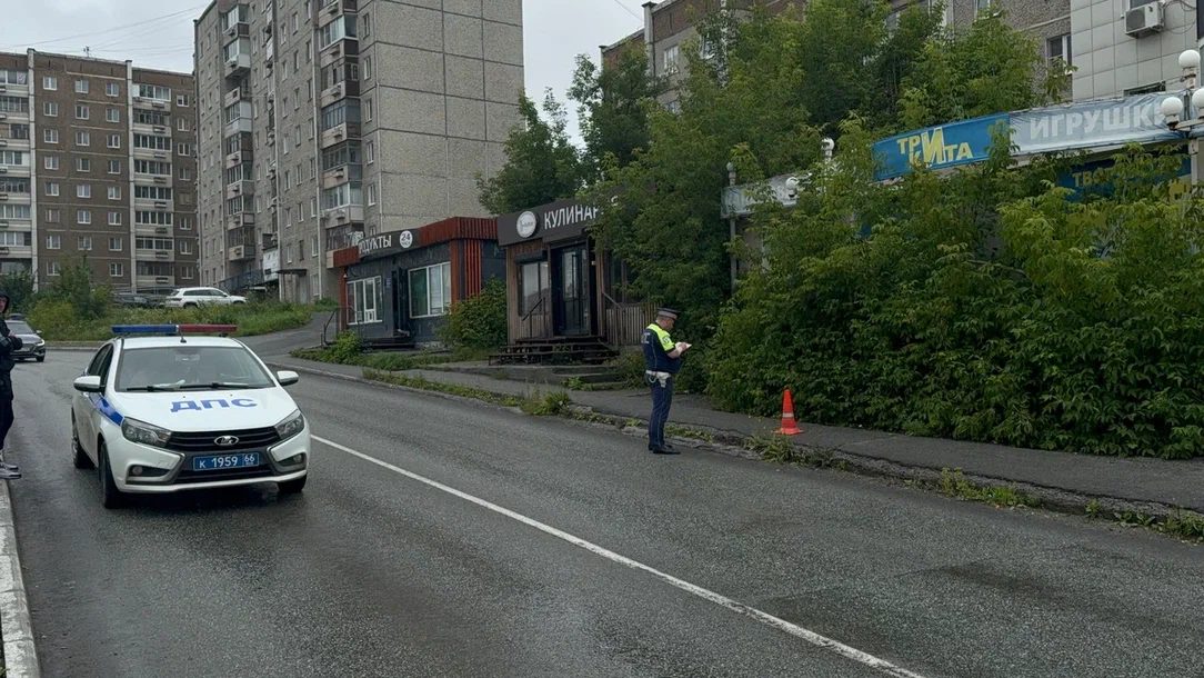 С места ДТП. Фото: Госавтоинспекция России по Свердловской области