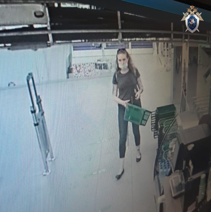 В день исчезновения девушка заходила в супермаркет за продуктами, где ее также зафиксировали камеры. Фото: СУ СКР по Нижегородской области 