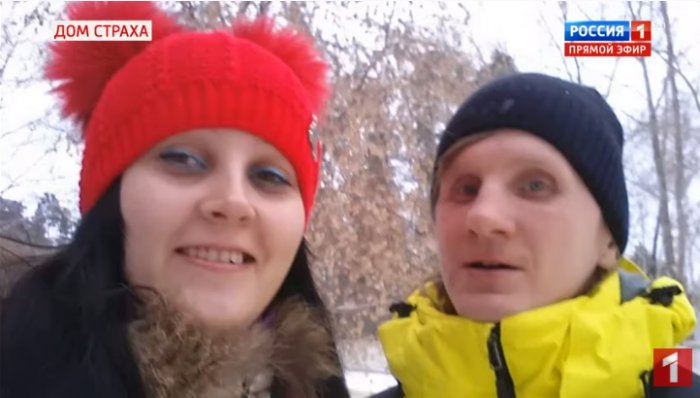 Андрей Богданов со своей женой Надей, умершей в марте этого года