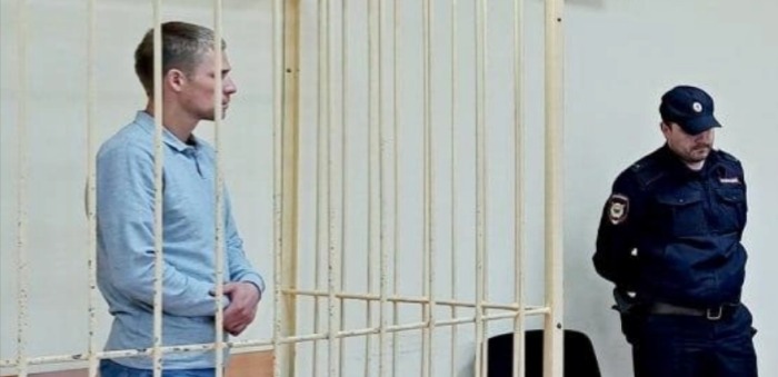 Обвиняемый. Фото: Свердловский областной суд/Е1.RU