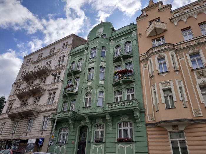 Жилой дом в Праге. Фото: Uralweb.ru