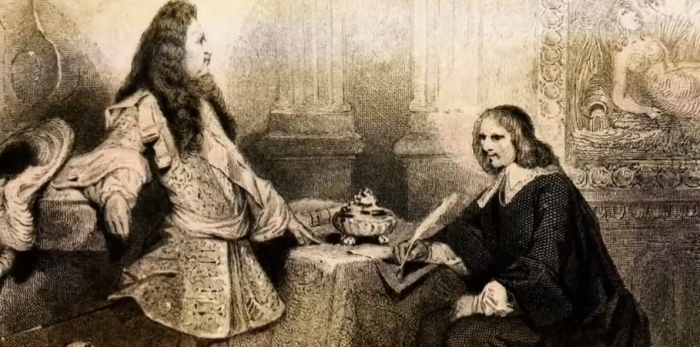 Людовик Четырнадцатый был убеждённым сторонником принципа абсолютной монархии и божественного права королей   (ему приписывают выражение «Государство — это я»). Результатом его правления стали экономический упадок и   обнищание Франции. Похоронную процессию горожане освистывали. а спустя много лет револционеры и вовсе выбросили его останки из склепа Сен-Дени вместе с другими почившими францзскими монархами.