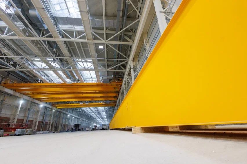 Корпус компонентов кузова внутри. Фото: пресс-служба компании «Синара-Девелопмент»