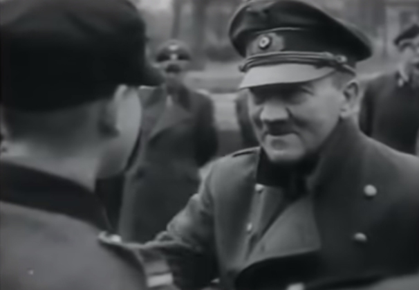 Кадры нацистской кинохроники. Фото: скрин видео You Tube