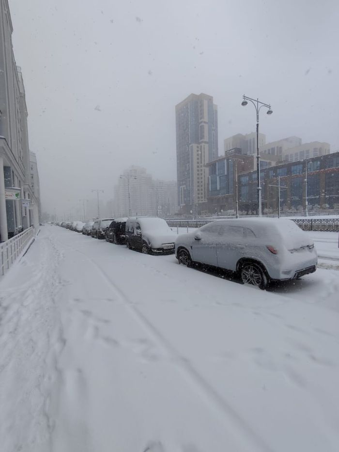 Снегопад свердловская