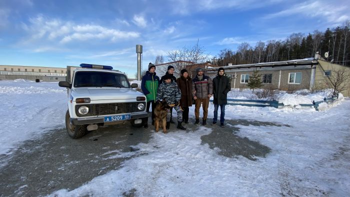 Студенты Лесотехнического университета посетили кинологическую службу полиции Екатеринбурга