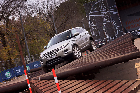 Range Rover Evoque тест-драйв