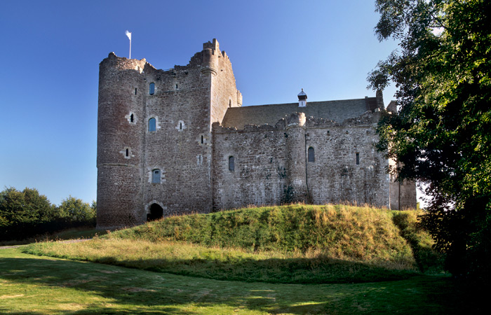 Doune castle в Шотландии