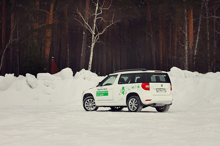 Skoda Yeti тест драйв