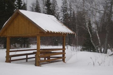 Зюраткуль, февраль 2008 года.