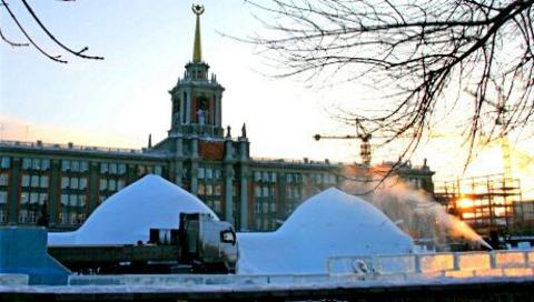 Николай Наумчук, главный по Ледовому городку в Екатеринбурге