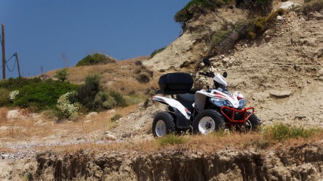 Исследуем остров Родос на квадроцикле