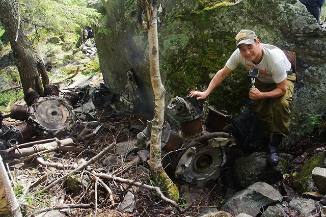 Висимский заповедник. К обломкам самолёта, упавшего в 1942 году