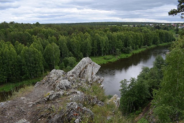 Река Чусовая. Каменка и кинодекорации, Слобода, скалы и Аннушкин мост