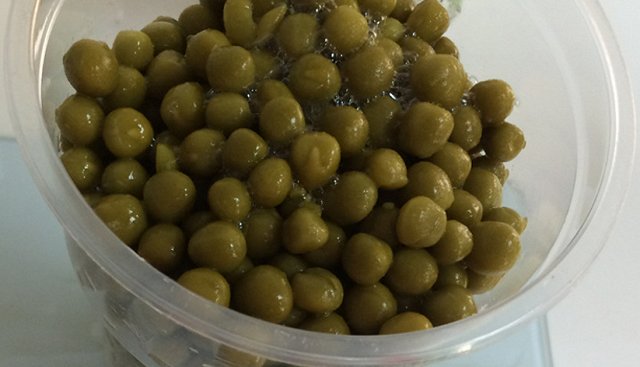 Проверено на зелёном горошке