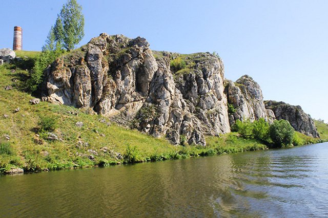 Прогулка на речном трамвайчике. Путешествуем по Исети