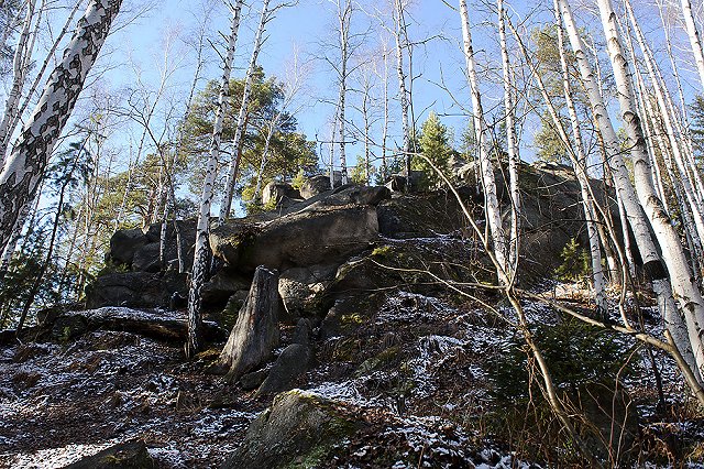 Соколиный камень и Северские скалы