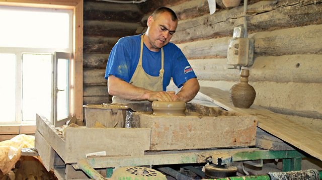 Гончарные мастерские в Таволгах