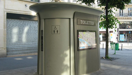 Бесплатные туалеты Парижа